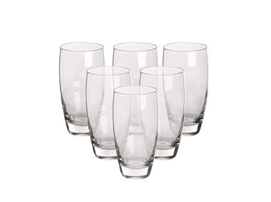 Zdjęcie: Szklanki Long Drink 350 ml - 6 szt. Diamond ALTOMDESIGN