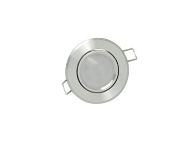 Zdjęcie: Oprawki podtynkowe LED Sun aluminiowe 3in1 okragle srebrne polysk 3 pak POLUX
