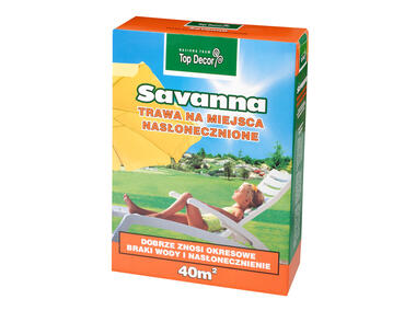 Zdjęcie: Trawa Savanna mieszanka na miejsca nasłonecznione 1 kg TOP DECOR