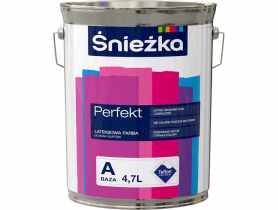Emulsja lateksowa Perfekt BazaA 4,7L ŚNIEŻKA
