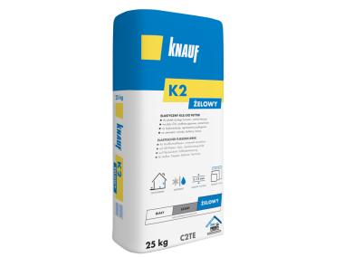 Zdjęcie: Klej do płytek elastyczny żelowy K2 - 25 kg KNAUF