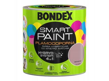 Zdjęcie: Farba plamoodporna róż tuż 2,5 L BONDEX SMART PAINT