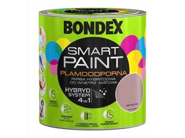Zdjęcie: Farba plamoodporna róż tuż 2,5 L BONDEX SMART PAINT