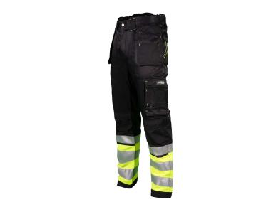 Zdjęcie: Spodnie robocze do pasa Dura twill x czarne XXXL powermax s-78195 STALCO