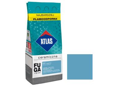 Zdjęcie: Fuga ceramiczna 031 błękitna, alubag, 2 kg ATLAS