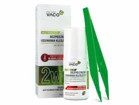Środek do bezpiecznego usuwania kleszczy - spray, pęseta VACO