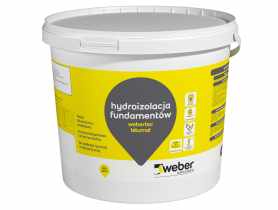 Hydroizolacja fundamentów Bitumal 10 kg WEBER