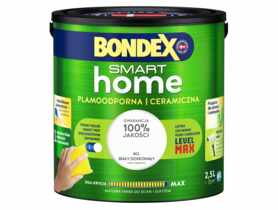 Farba plamoodporna biały doskonały 2,5 L BONDEX SMART HOME