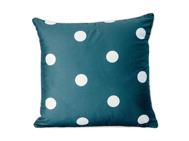 Zdjęcie: Poszewka drukowana dwustronna duo chic turkus 45x45 cm CHIC HOME