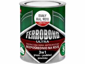 Farba antykorozyjna Ferrobond Ultra połysk biały 0,7L JURGA