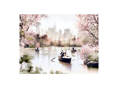 Zdjęcie: Obraz Canvas 85x113 cm Romantic Lake STYLER