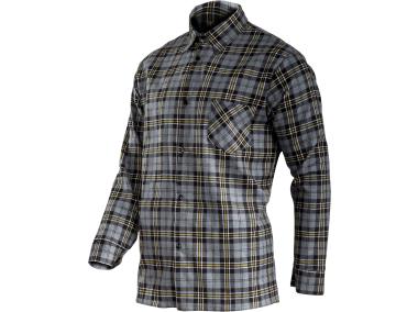 Zdjęcie: Koszula flanelowa szara, 170g/m2, 2XL, CE, LAHTI PRO