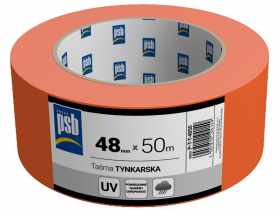Taśma tynkarska PSB 48 mm x 50 m pomarańczowa SILA