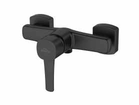 Bateria natryskowa Glamour czarna INVENA