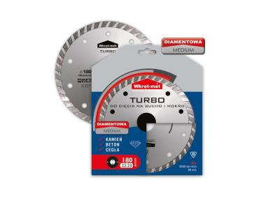 Zdjęcie: Tarcza diamentowa turbo TDT-125M WKRĘT-MET