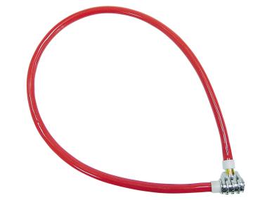 Zdjęcie: Linka stalowa w PVC 550 mm na szyfr MEGA