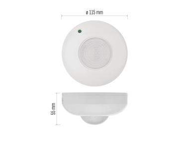 Zdjęcie: Czujnik ruchu PIR IP20 1200 W biały EMOS