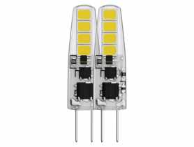 Żarówka LED Classic JC, G4, 1,9 W (21 W), 200 lm, neutralna biel 2PK EMOS