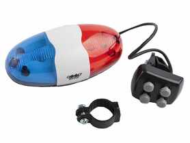 Dzwonek rowerowy Policja 6 LED BOTTARI
