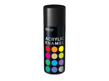 Zdjęcie: Emalia akrylowa 9005 czarny głęboki matowy 400 ml aerozol BOTTARI