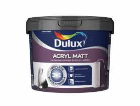 Farba do wnętrz Acryl Matt biała 10 L DULUX
