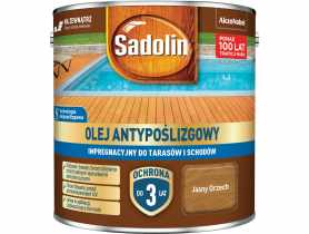 Olej antypoślizgowy impregnacyjny Jasny orzech 4,5L SADOLIN