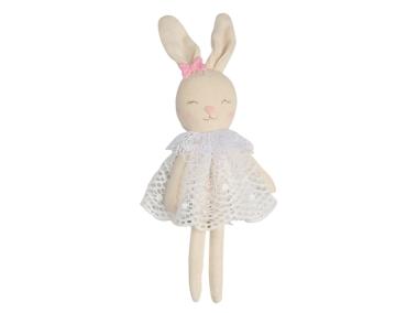Zdjęcie: Zawieszka Zając w sukience z koronki 19 cm ALTOMDESIGN