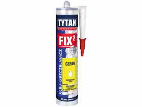 Klej uszczelniający w tubce bezbarwny Fix2 290 ml TYTAN