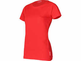 Koszulka T-Shirt damska, 180g/m2, czerwona, XL, CE, LAHTI PRO