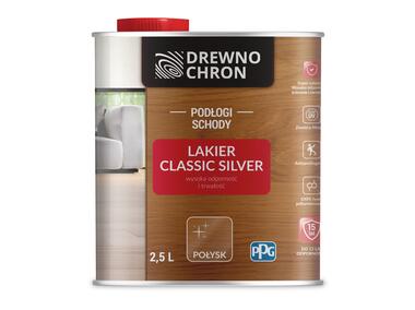 Zdjęcie: Lakier podłogowy Classic Silver polysk 2,5 L DREWNOCHRON