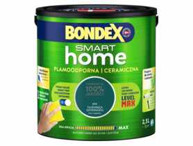 Farba plamoodporna tajemnica szmaragdu 2,5 L BONDEX SMART HOME