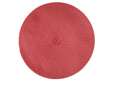 Zdjęcie: Mata słomkowa 38 cm bordowa ALTOMDESIGN