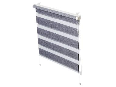 Zdjęcie: Roleta Mini Zebra Z-744 silvalin szary 57x150 cm GARDINIA