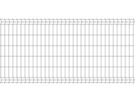 Panel ogrodzeniowy 1,23x2,5 m ocynk + ral7016 połysk 75x200 mm oczko POLBRAM