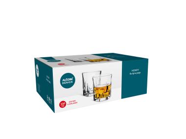 Zdjęcie: Szklanki 330 ml komplet 6 sztuk Henry ALTOMDESIGN