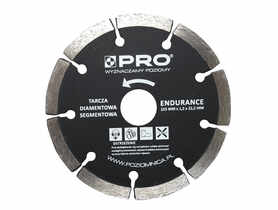 Tarcza diamentowa segmentowa Endurance 115 x 7 x 1.2 x 22.2 mm PRO FACHMAYER MAX