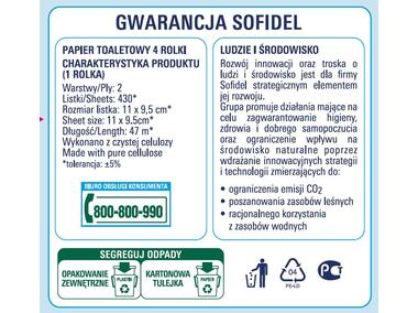 Zdjęcie: Papier toaletowy Najdłuższe Rolki 4 rolki REGINA
