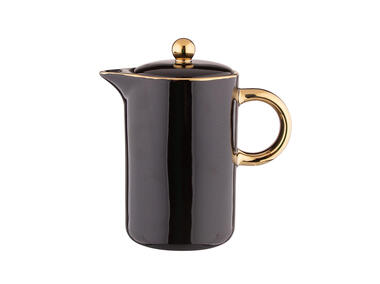 Zdjęcie: Imbryk Palazzo 500 ml czarny w opasce ALTOMDESIGN