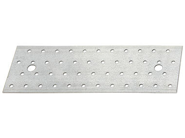 Zdjęcie: Płytka perforowana ocynk 240x80 mm ALBERTS