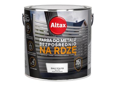 Zdjęcie: Farba do metalu 2,5 L biały połysk ALTAX