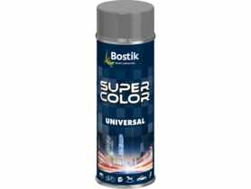 Lakier uniwersalny ogólnego zastosowania Super Color Universal aluminium RAL 9006 400 ml BOSTIK