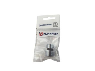 Zdjęcie: Nypel chromowany redukcyjny - 1/2"x3/8" WADEP