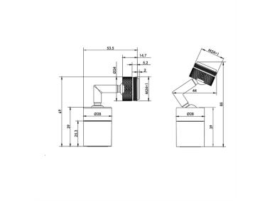 Zdjęcie: Aerator typ l regulowany dwufunkcyjny m24x1 TYCNER