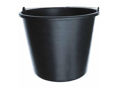 Zdjęcie: Wiadro budowlane 16 L czarne STELLA GREEN