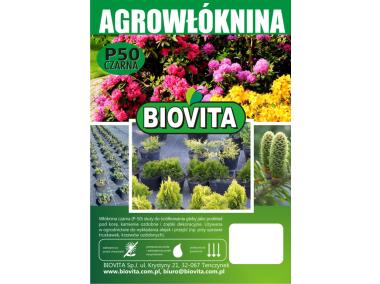 Zdjęcie: Agrowłóknina P-50 czarna 1,6x20 m BIOVITA