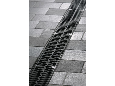 Zdjęcie: Ruszt z żeliwa w poprzeczne mostki 0,5 m - C250 do systemu Multilinie V100 Deckline ACO
