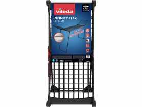 Suszarka na pranie Infinity Flex Ultimate czarna VILEDA