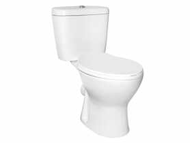 Sedes kompakt Wc Niagara bezkołnierzowy z deską wolnoopadająca NOVOTERM