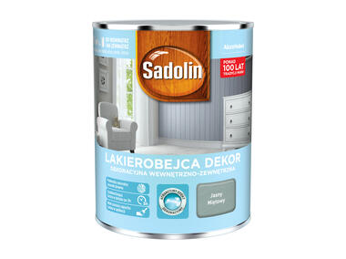 Zdjęcie: Lakierobejca do drewna Dekor 1 L jasny miętowy SADOLIN