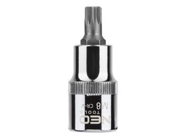 Zdjęcie: Końcówka Spline na nasadce 1/2", M8 x 55 mm NEO